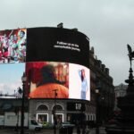 monitor displaying girl